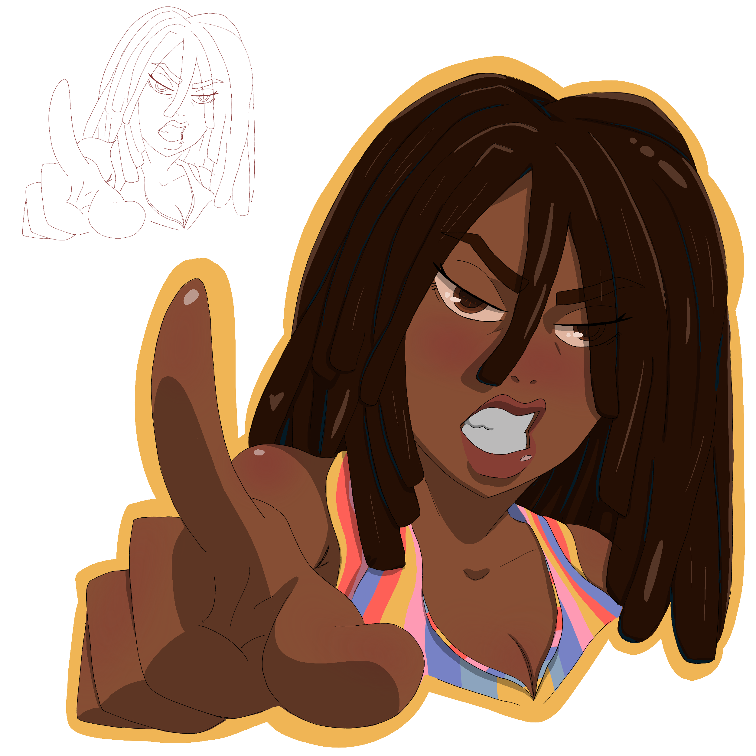 Michiko Malandro fan art of CheHeavens cosplay